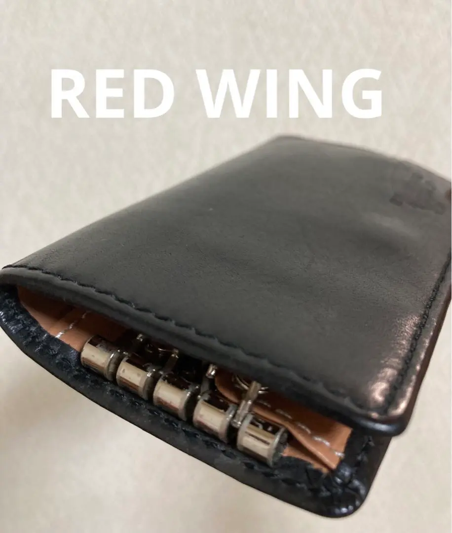 未使用新品　RED WING キーケース 黒 2025年最新】RED WING キーケースの人気アイテム - メルカリ
