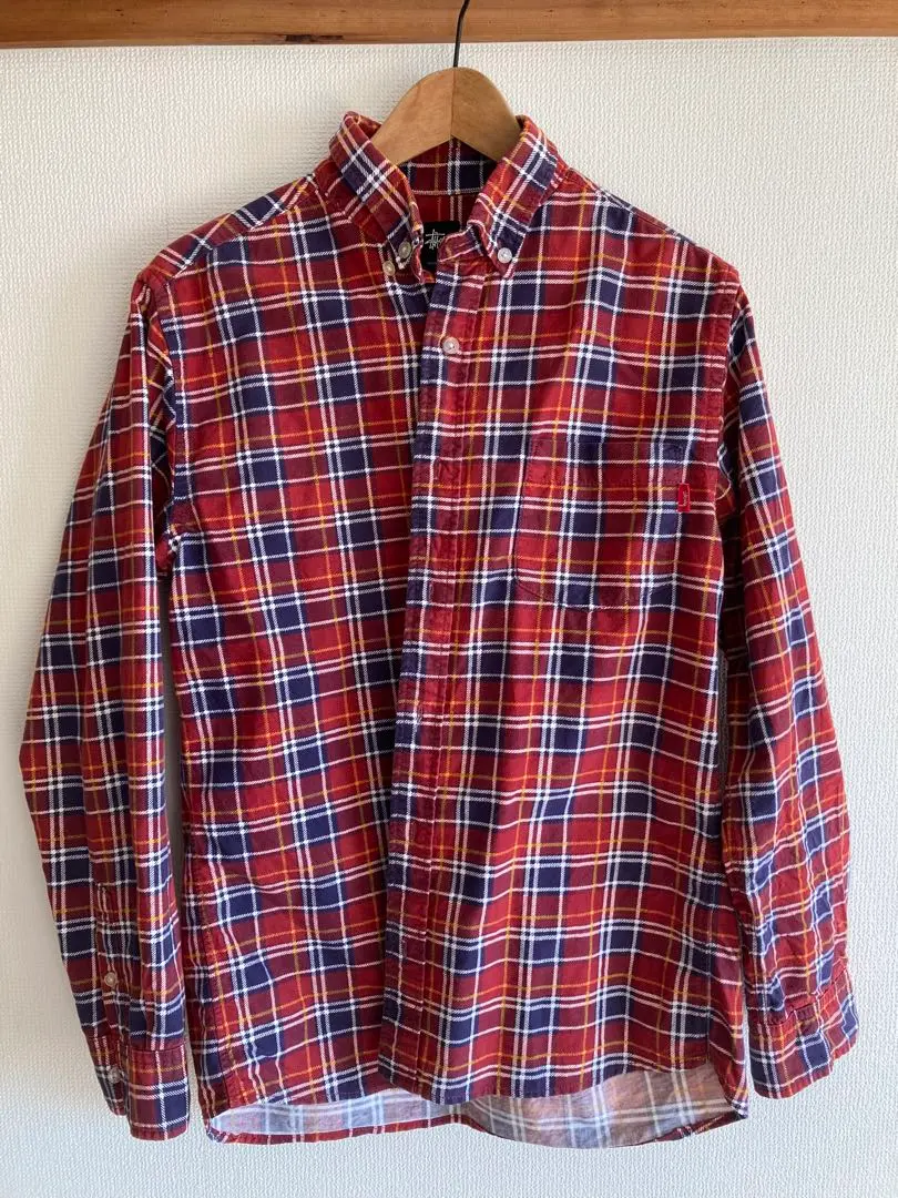 Thumbnail of 【Excellent Condition】STUSSY Checkered BD Shirt Size L