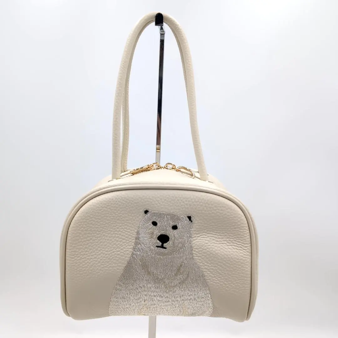 本革/ショルダー付き》スタッズボストンバッグ（ボストンバッグ