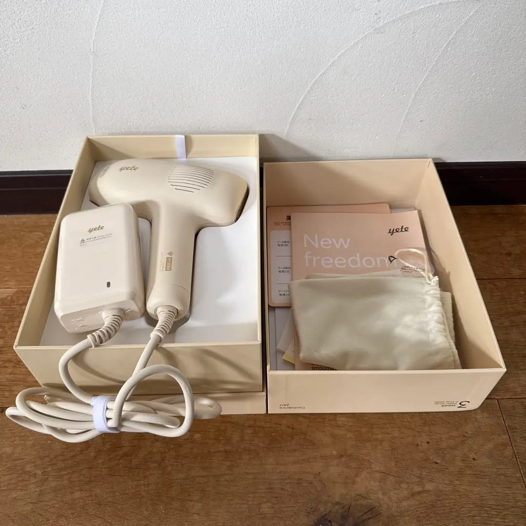 新品未使用　yete　エイティー　脱毛器　サングラス付き Amazon | Yete（エイティー） 脱毛器 家庭用脱毛器 IPL光美容器
