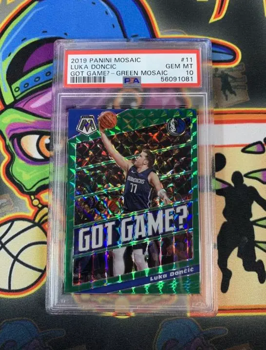 Panini mosaic 元年 Luka doncic psa10 鑑定済 Luka Doncic GEM MT PSA 10 2019-20 Panini Mosaic GREEN MOSAIC