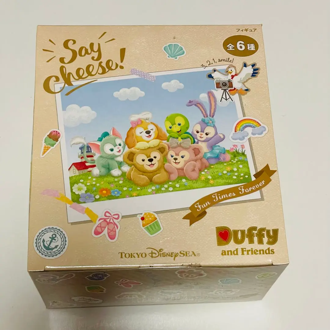 新品・未使用　ダッフィー&フレンズ　セイチーズ　ぬいスト　6点セット 公式】キーワードは“Say cheese!（はい、チーズ！）” オル・メル