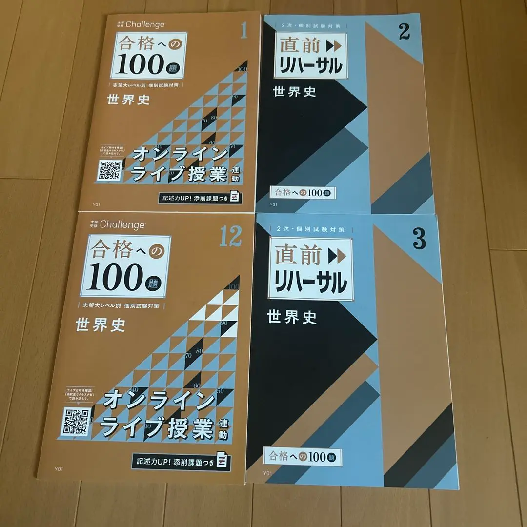 2024〜25年進研ゼミ大学受験講座　合格への100題＋直前リハーサル52冊 2024〜25年進研ゼミ大学受験講座 合格への100題＋直前リハーサル52冊