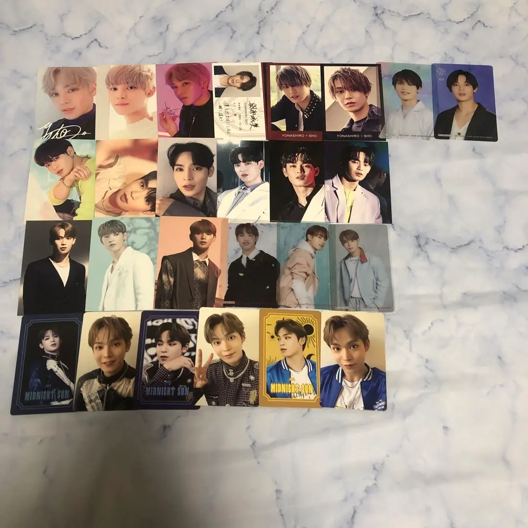 Thumbnail of Sho Yonashiro (JO1) Trading Card Set - Bulk Sale