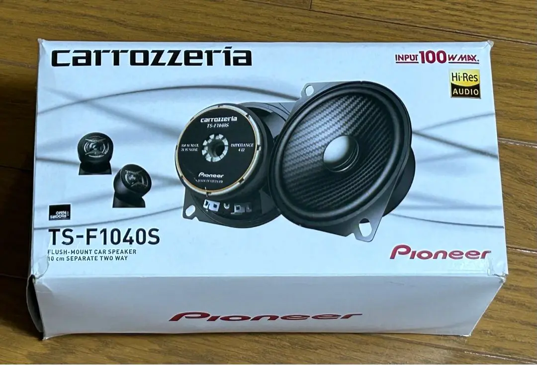 新品未使用  Carrozzeriaスピーカー 10cmTS-F1040SⅡ 10cmセパレート2ウェイスピーカー TS-F1040SⅡ ｜パイオニア公式
