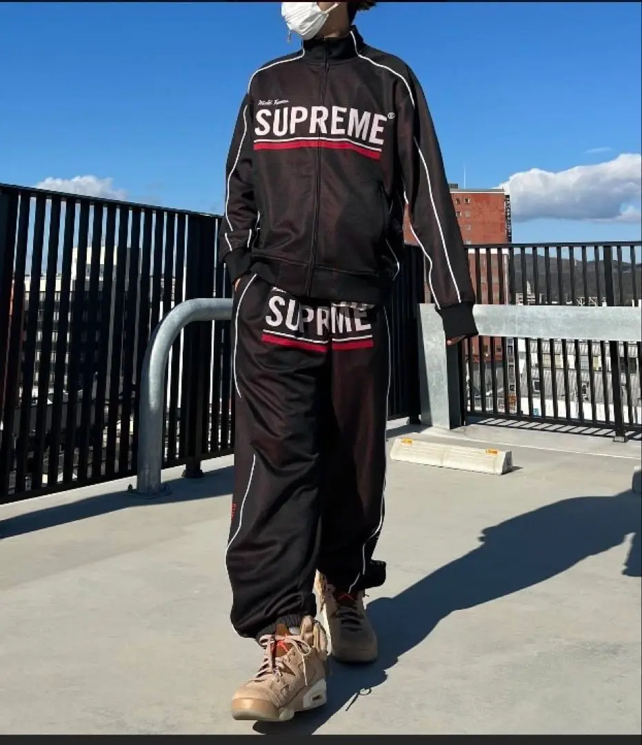 supreme World Famous Jacquard セットアップ Supreme World Famous Jacquard Track Jacket (FW22) - $168