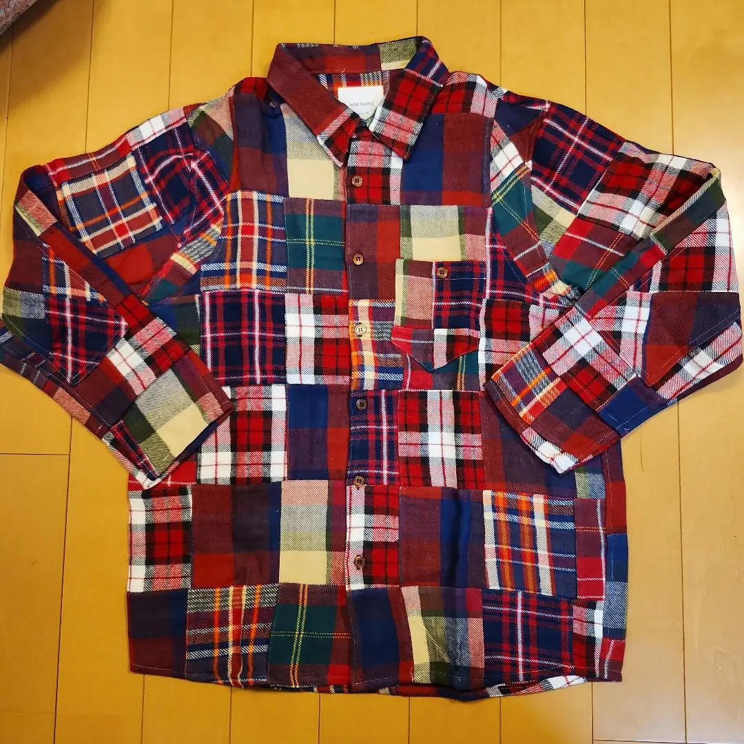 Thumbnail of whit limited Patchwork Long Sleeve Shirt, Size XL