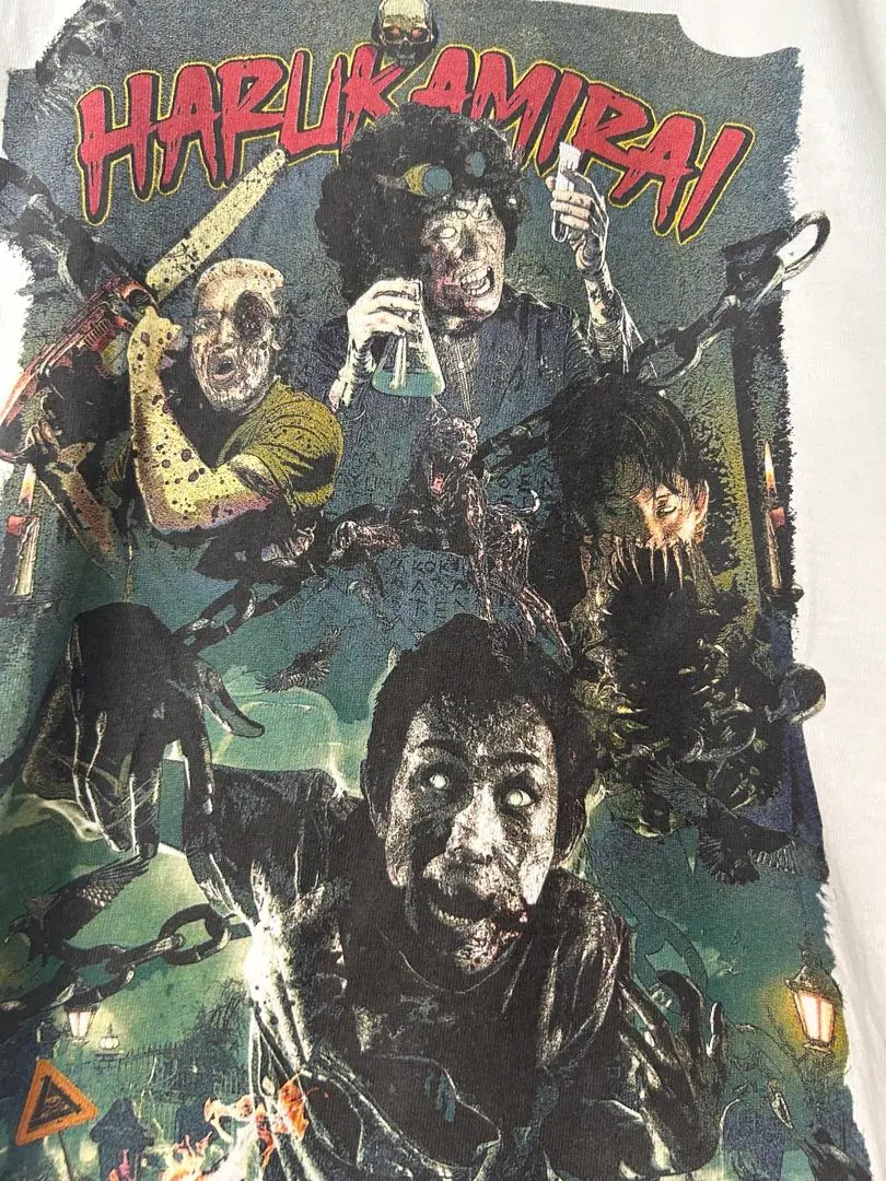 新品　未開封　ハルカミライ　ホラーナイトTee Tシャツ　ブラック　黒　XL ハルカミライ ホラーナイトtee XL - メルカリ