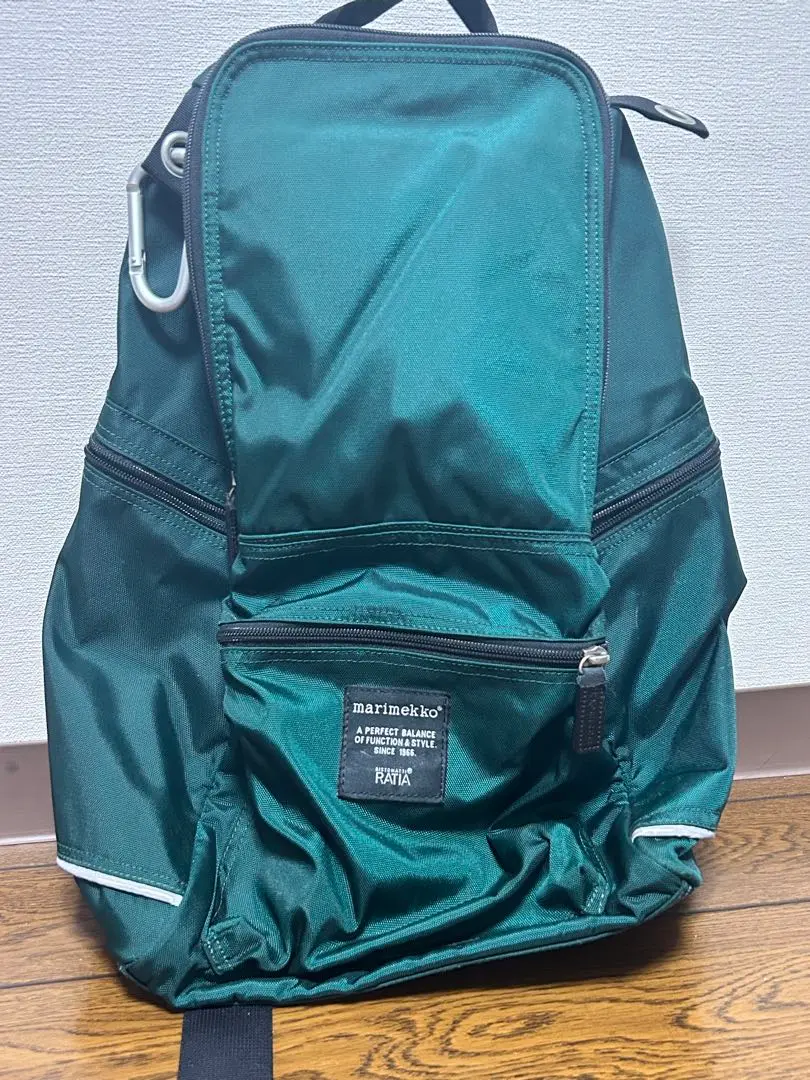 ☆美品☆ 希少色 マリメッコ メトロ リュック グリーン 緑 バックパック 楽天市場】マリメッコ バックパック MARIMEKKO メトロ メンズ