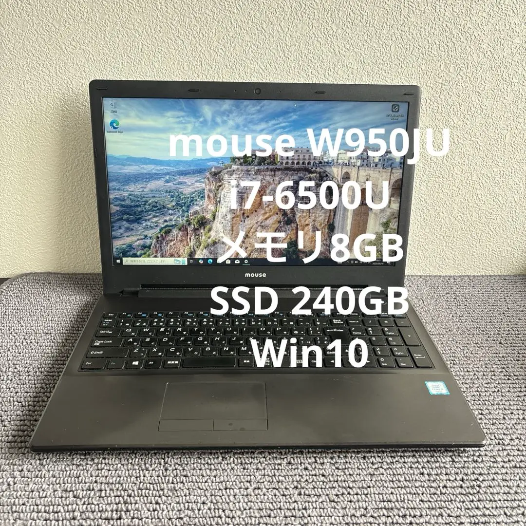 Mouse computer W950JU i7-6500U メモリ4GB MouseComputer Co.,Ltd. W950JU (ノートパソコン)の新品/中古