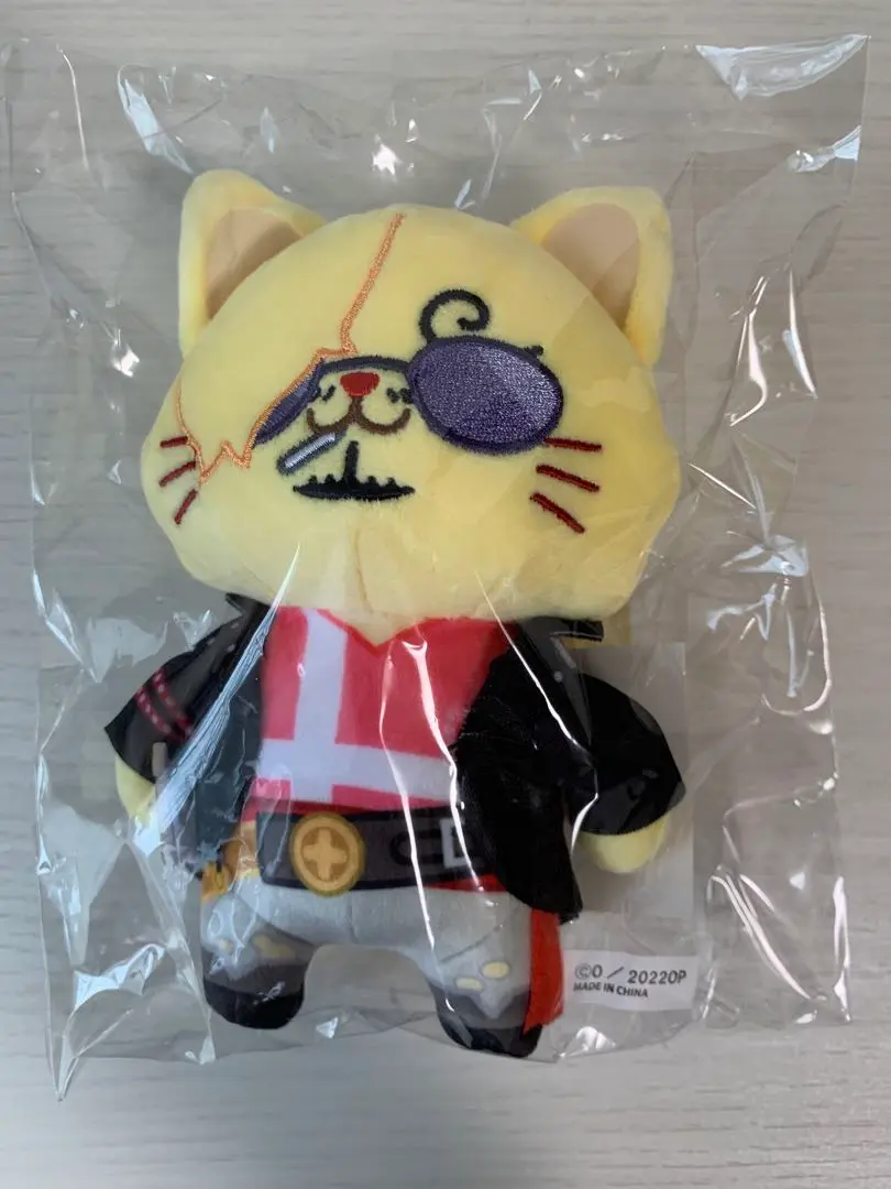 ワンピース　with CAT 猫　ぬいぐるみ　RED ゾロ　サンジ　2点セット ムービックのwithCATシリーズから『ONE PIECE FILM RED』のアイ