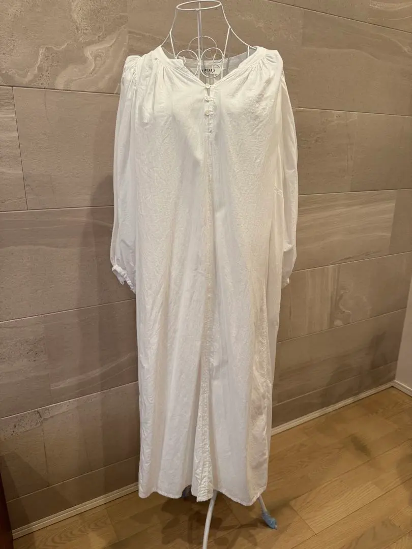 Thumbnail of Ray Beams white long shirt dress