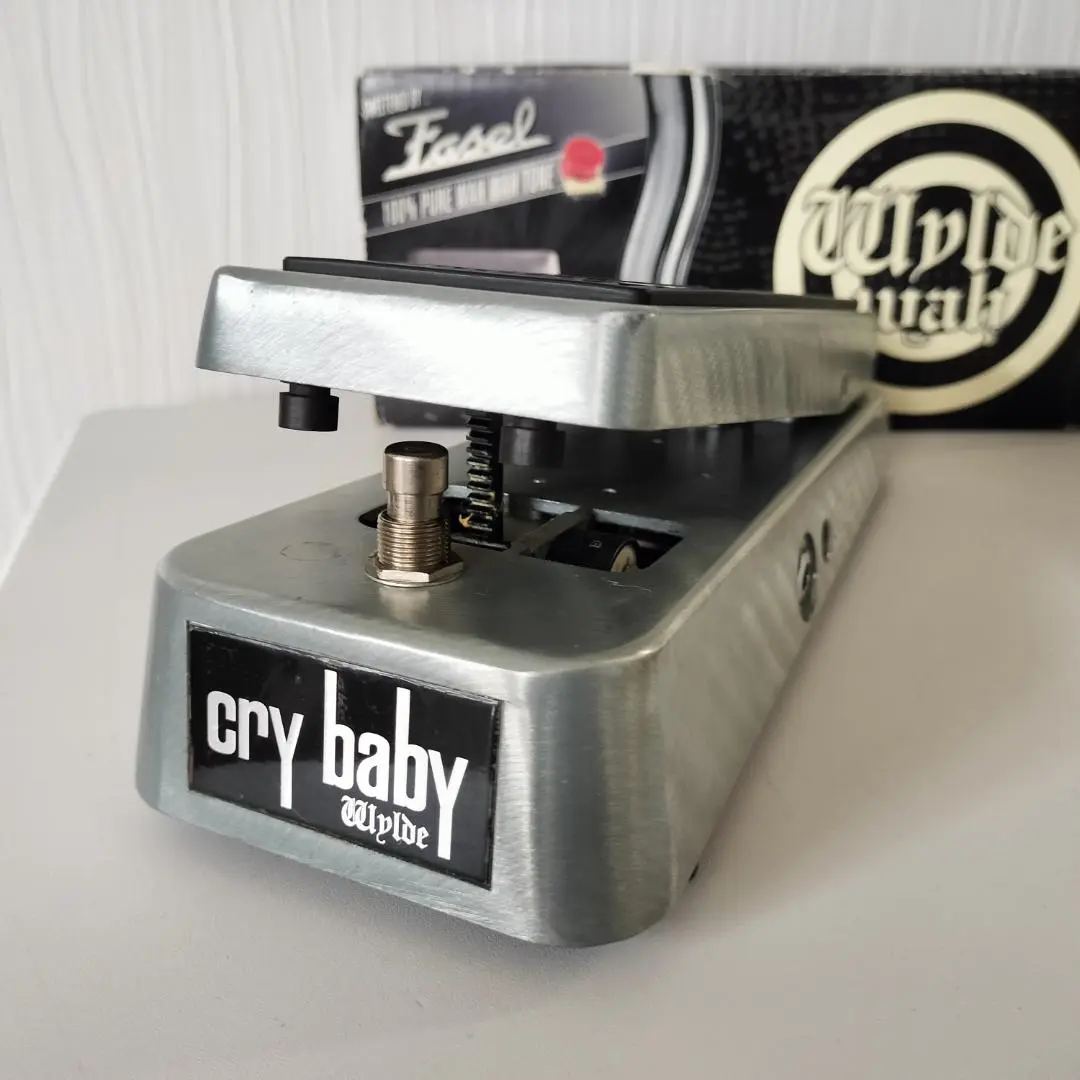 高音質 ハンドメイド Fixed wah 赤Fasel 半ワウ