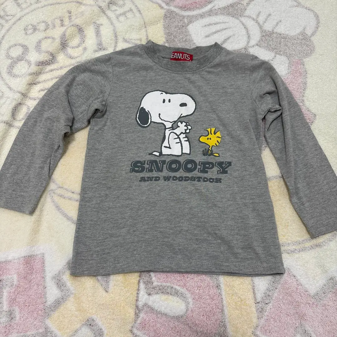 Thumbnail of SNOOPY Snoopy Kids Long Sleeve T-shirt Size 110