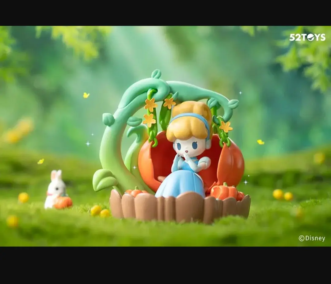 52TOYS ディズニープリンセス D-baby お花のブランコ アリエル 52TOYS BLINDBOX ディズニープリンセス D-babyシリーズ お花の
