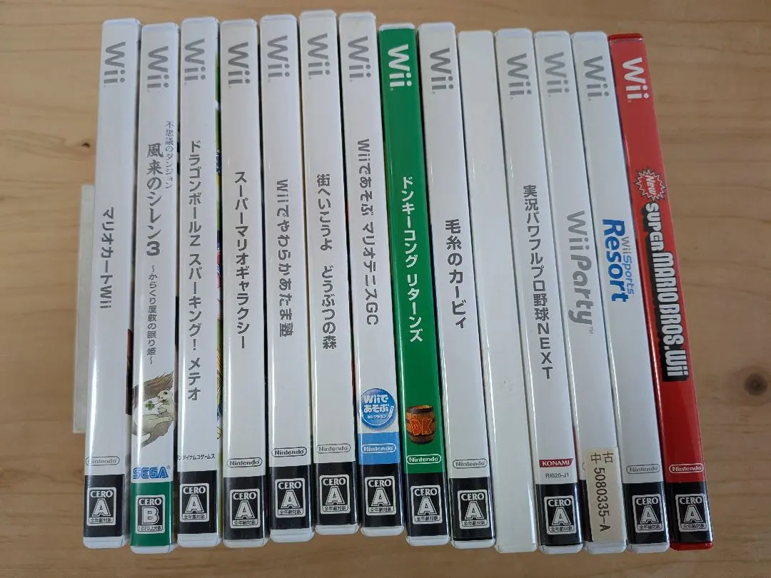 Wii 遊戲軟體套裝 14 片 的縮圖