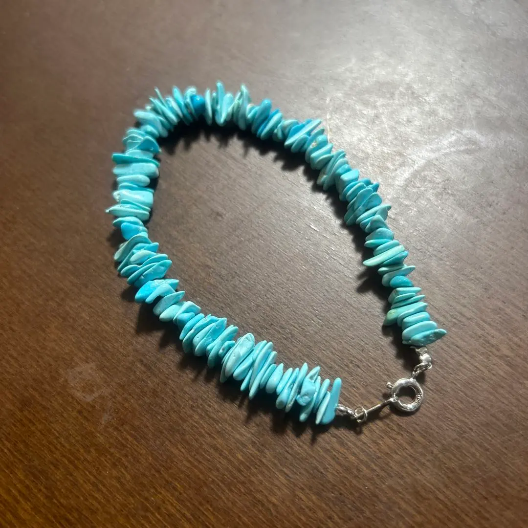 Thumbnail of ●【New】Kingman Turquoise Tumbled Stone Bracelet