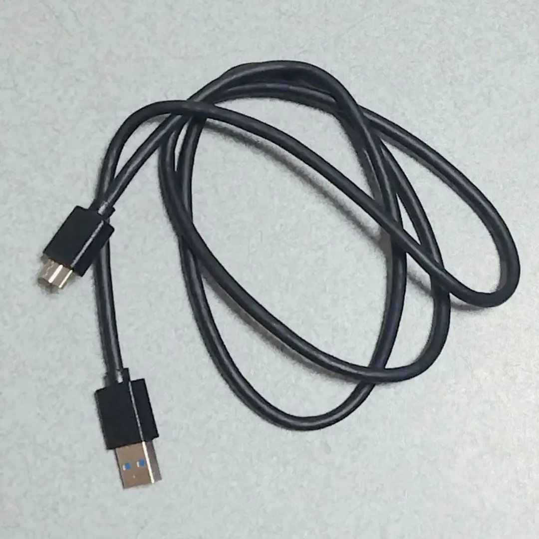 Thumbnail of USB-A male to micro-B male hard drive cable