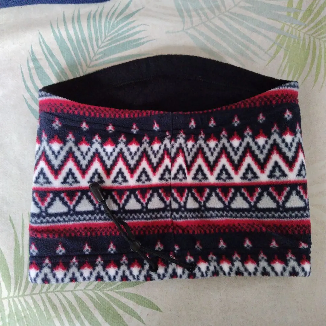 Thumbnail of Fleece Neck Warmer, Geometric Pattern