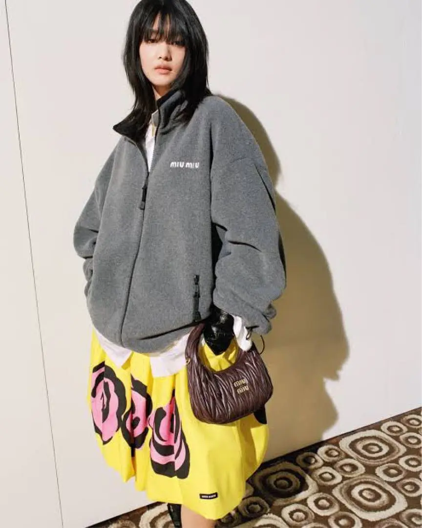 VIP価格【MIUMIU】フリース ドレス VIP価格【MIUMIU】フリース ドレス