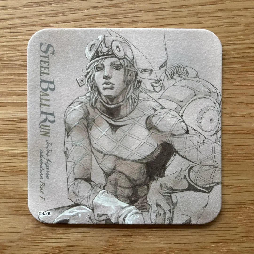 ☆ ジョジョの奇妙な冒険 アートコースター JOJO 荒木飛呂彦原画