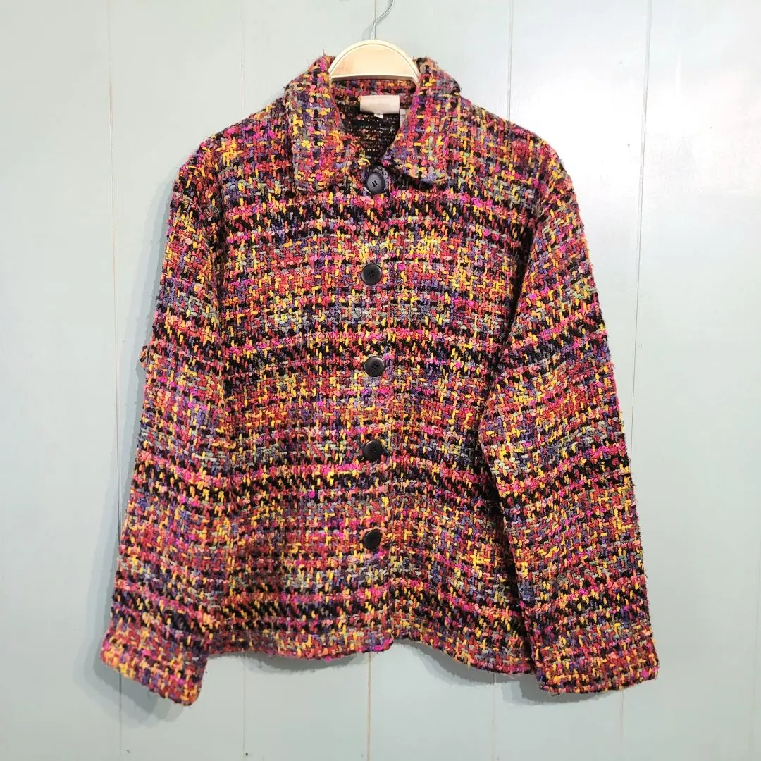 Thumbnail of Multicolor tweed jacket