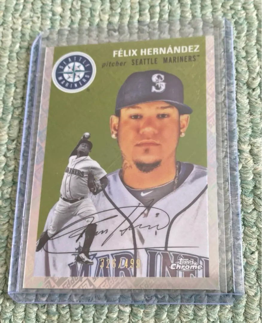 MLB メジャー フェリックスヘルナンデス 直筆サイン - メルカリ