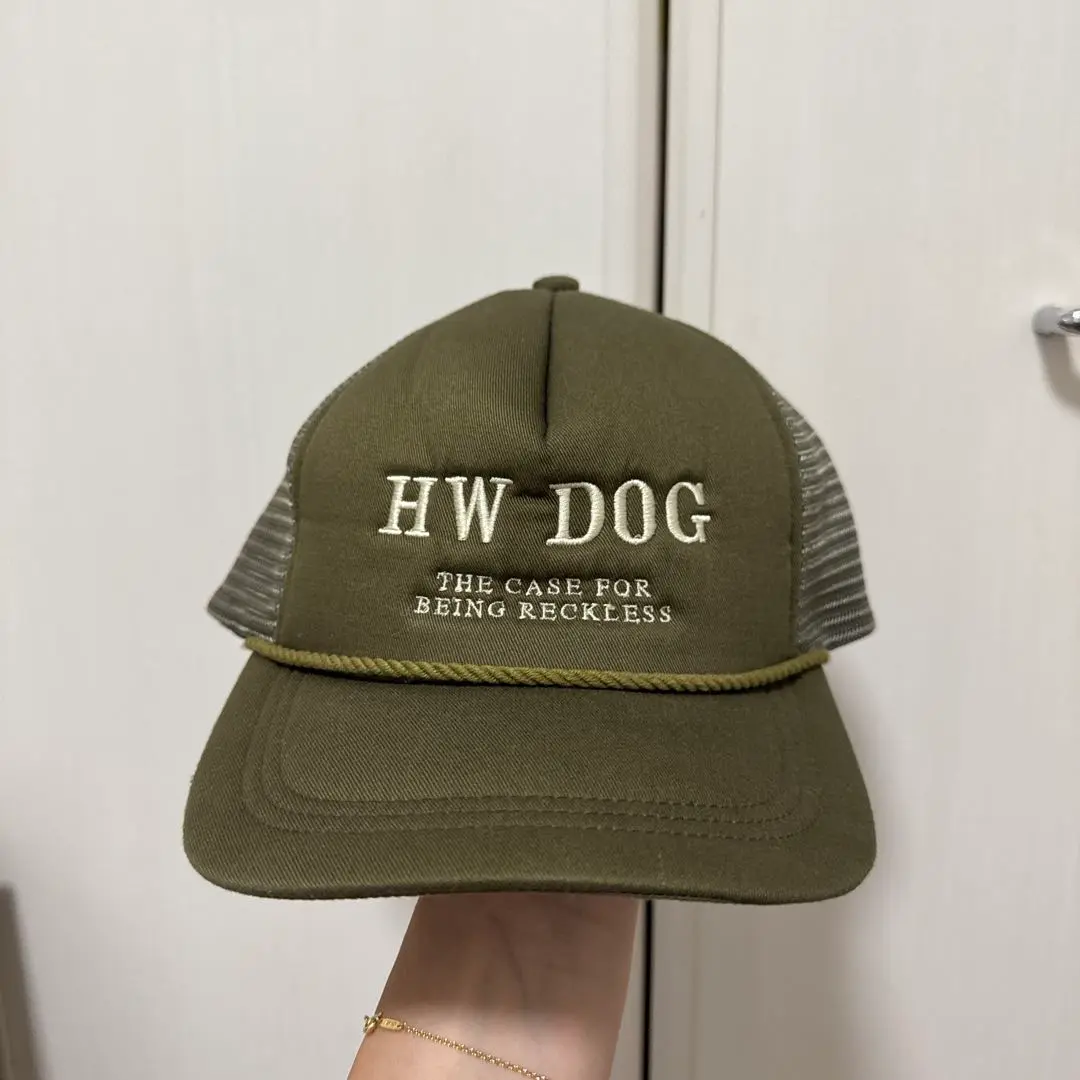 完売品［新品未使用］THE HW DOG メッシュキャップ レッド ワンサイズ THE.H.W.DOG&CO.】 Mesh Cap Black/Blue/Yellow/Red 通常の