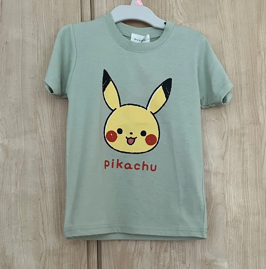 Thumbnail of Monpoke Pikachu T-shirt, Size 110