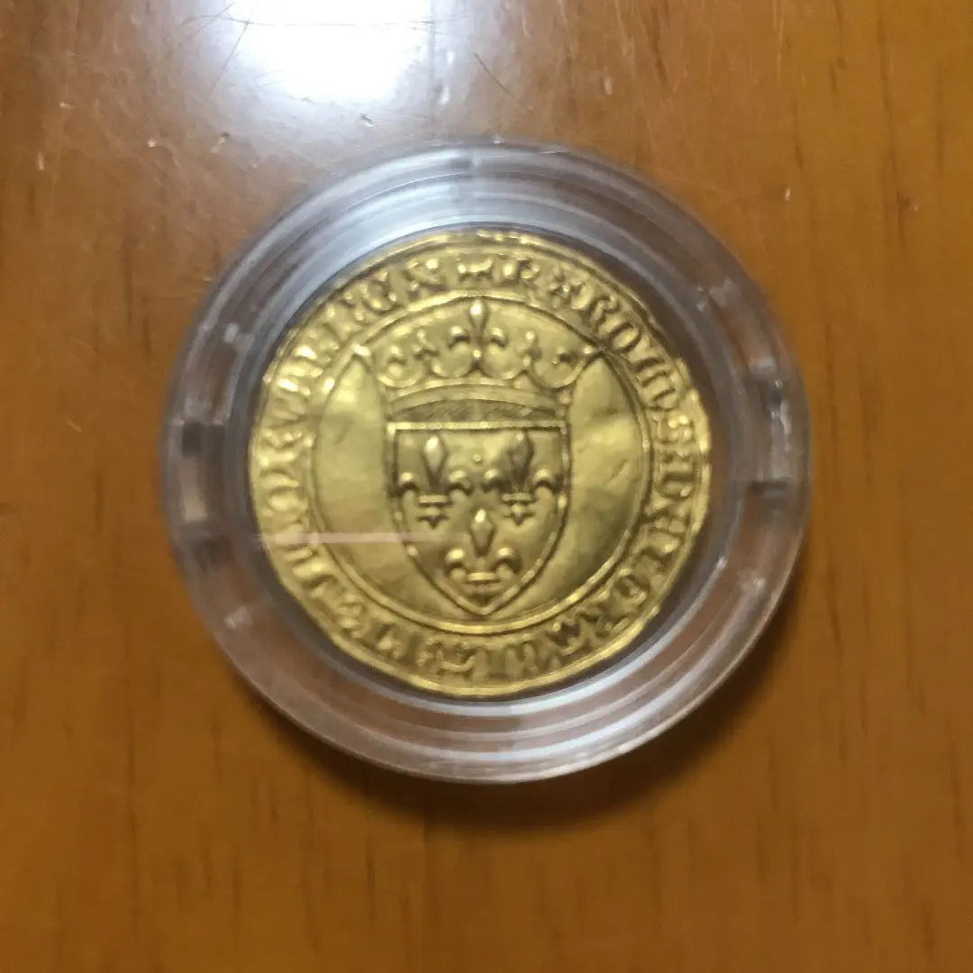 1731年 フランス 1/2エキュ銀貨