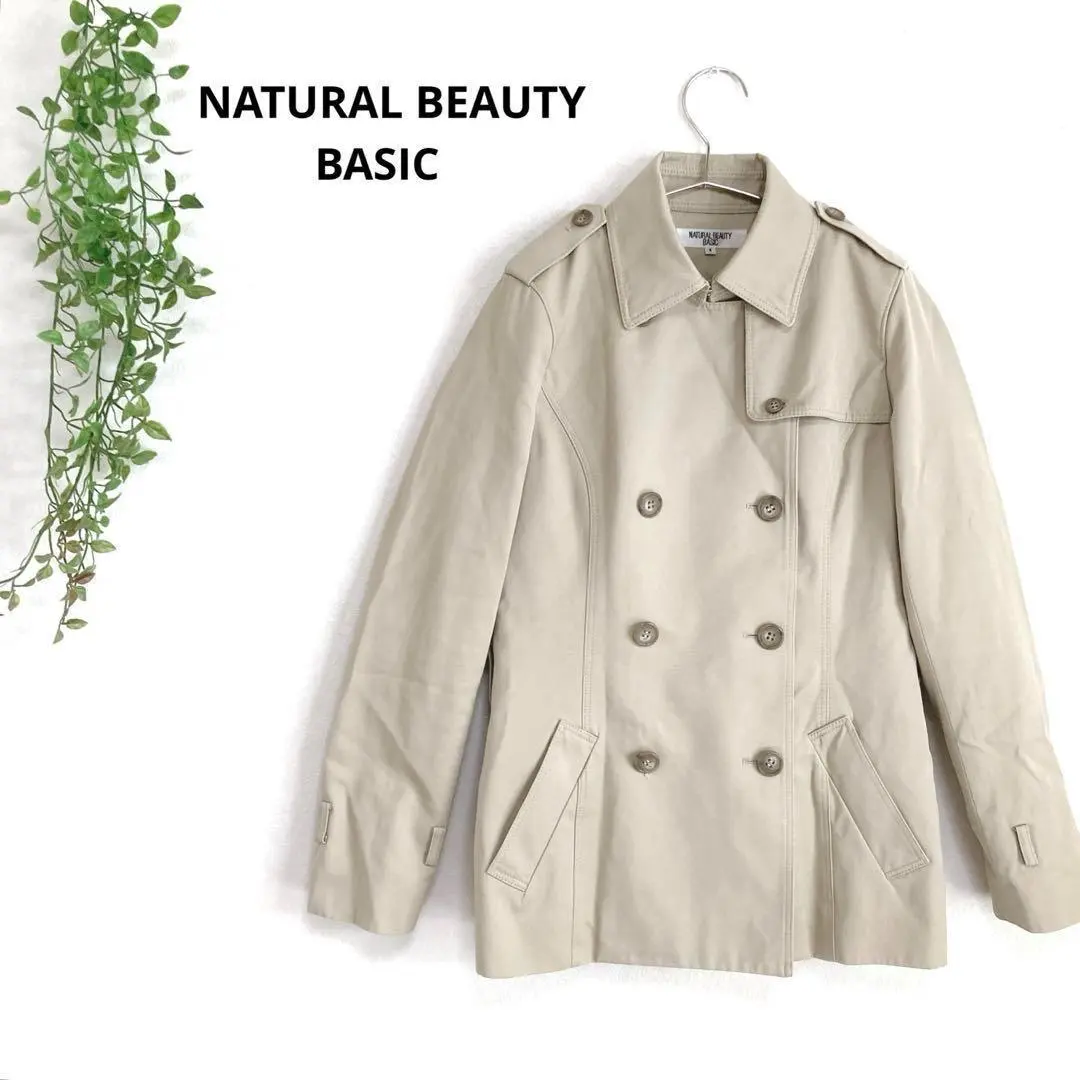 Thumbnail of NATURAL BEAUTY BASIC Double Breasted Trench Coat with Liner
