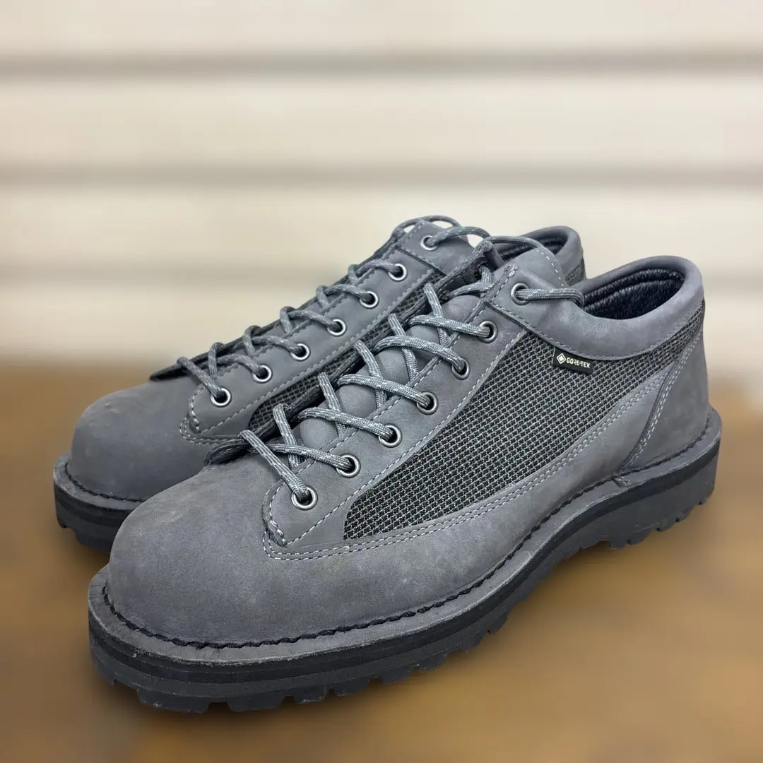 【新品未使用】ダナーフィールドLOW R グレーヌバック　（US10.5） Danner】D123000 DANNER FIELD R(3H(22.0cm) GRAY NUBUCK