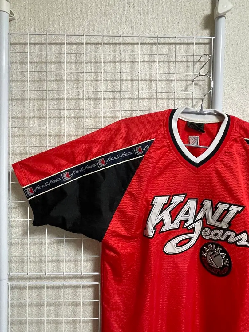 ミスキヨ商品 FILA ジャケット KARL KANI ゲームシャツセット Karl Kani カールカナイ ゲームシャツ メッシュ セットアップ