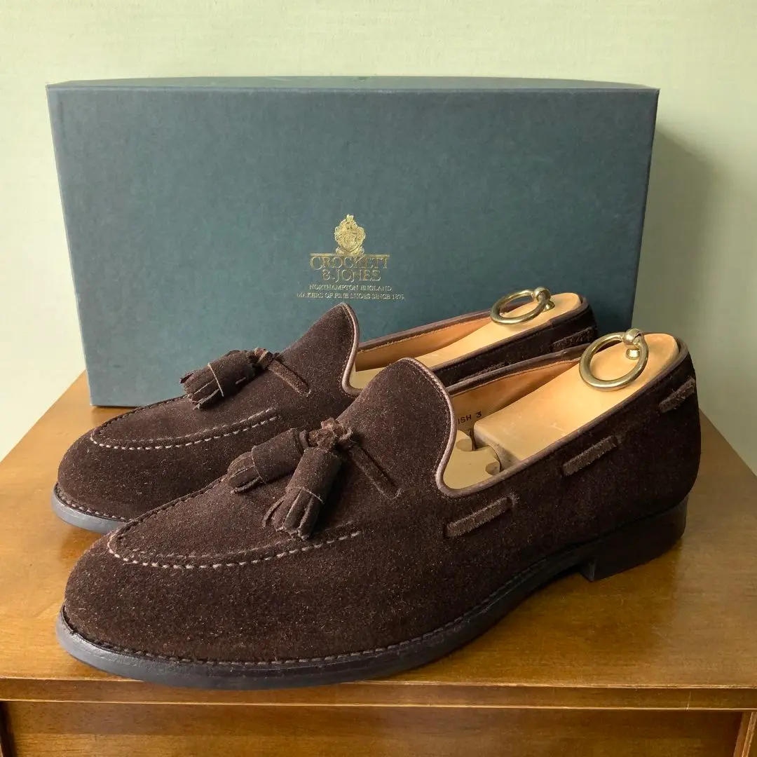 クロケットアンドジョーンズ　cavendish3 7.5 Crockett&Jones | CAVENDISH3 with RUBBER SOLE キャベン