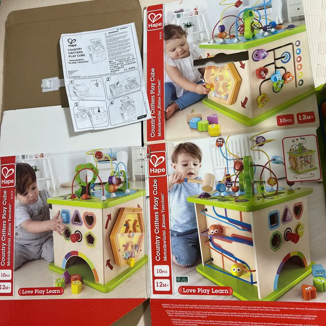 2025年最新】Hape ハペ カントリークリッターズプレイキューブの