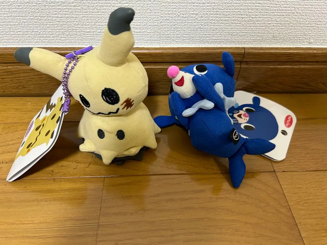 新品未使用美品タグ付き　アシマリ　ポケモンタイム　マスコットキーホルダー カラビナ付きマスコット アシマリ ｜【公式】ポケモンセンター