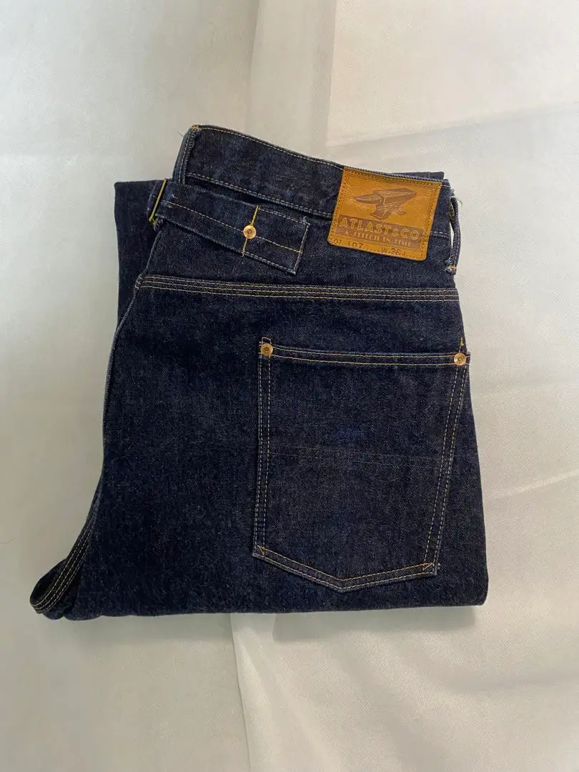 【最強•10周年記念•新品】アットラスト デニムジャケット 107J アットラスト AtLast&Co ジャケット 10TH ANNIVERSARY LOT 107 J