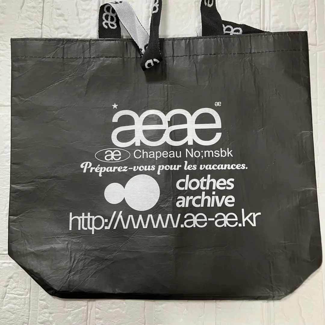 新品未開封【aeaeエコバッグ】ブラック 2025年最新】AEAE 付属品：付属品なし エコバッグの人気アイテム