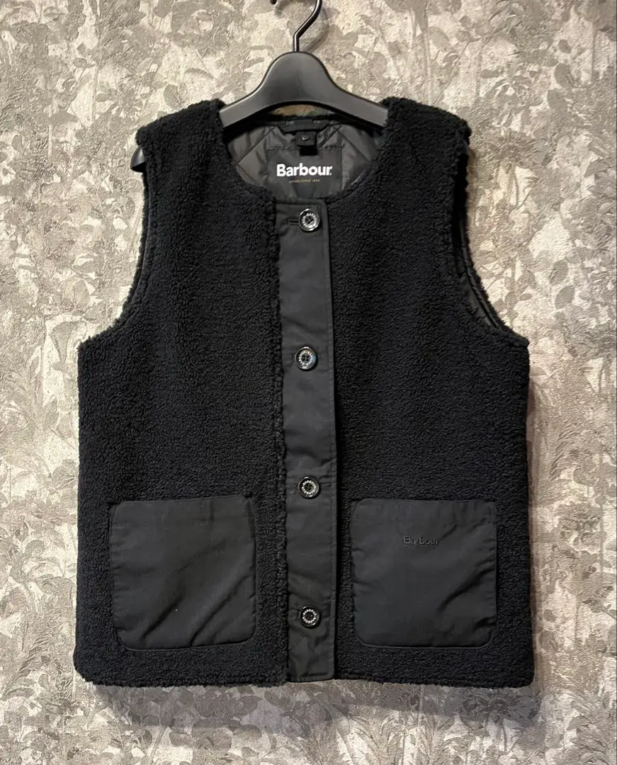 Spick & Span Barbour / バブアー　ベスト　ブラック　美品 2025年最新】BARBOUR ベスト スピックアンドスパンの人気