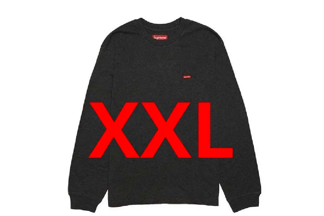 Supreme Box Logo L/S Tee Black 黒 M
