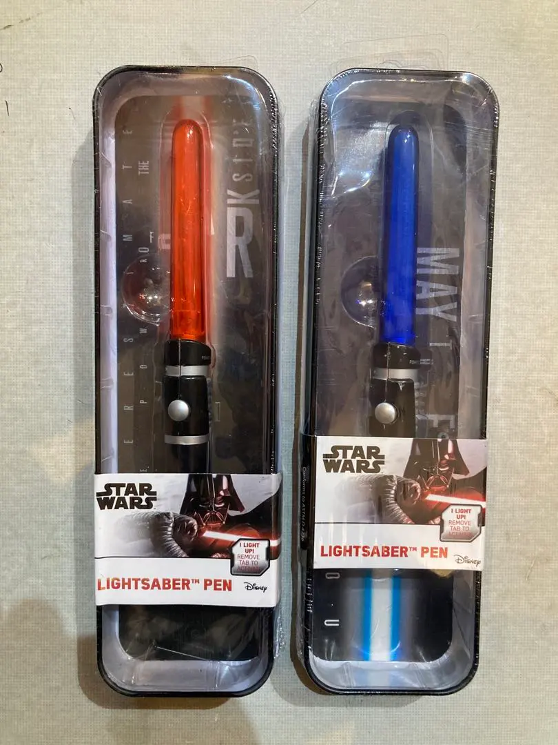 Thumbnail of Star Wars Lightsaber Light-Up Pen, Imported, New
