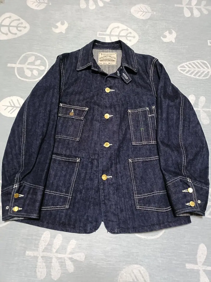 WAREHOUSE & CO. Lot 2165 カバーオール 　36新品未使用 WAREHOUSE & CO. Lot 2165 カバーオール 36新品未使用（こんな