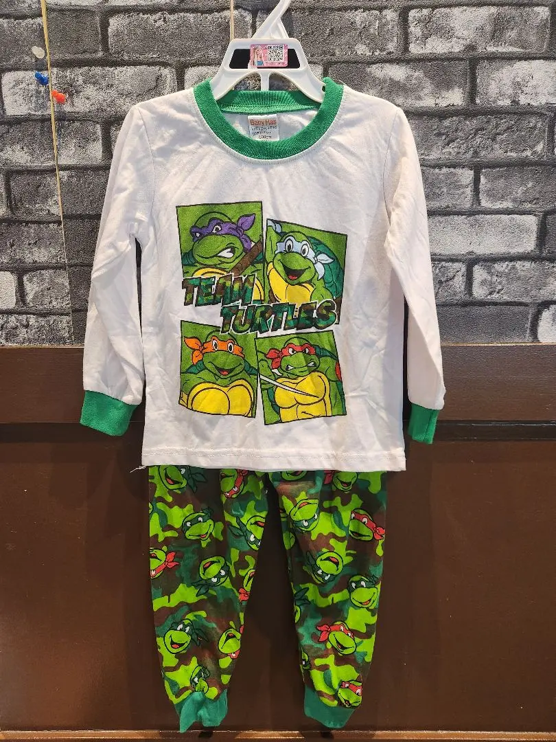 古着　ヴィンテージ　パンツ　フリースパンツ　パジャマパンツ　タートルズ　派手 古着屋KPARK | 🐢 Mutant Turtles Pajama Pants ミュータント