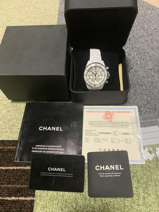 並行輸入　シャネル　CHANEL クォーツ時計 シルバー金属ベルト 2025年最新】CHANEL 時計 並行輸入の人気アイテム - メルカリ