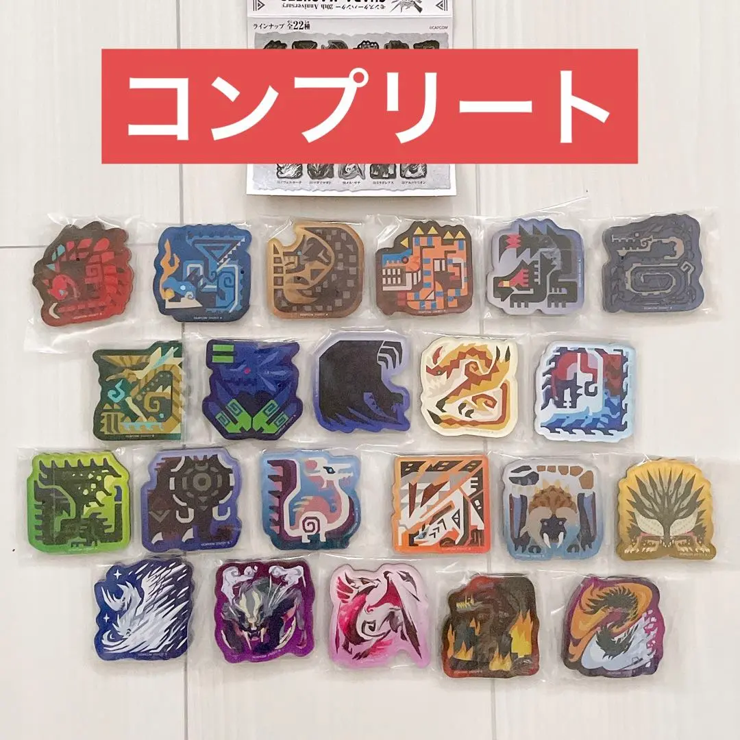 2025年最新】モンハン キャラマグネッツ コンプリートの人気