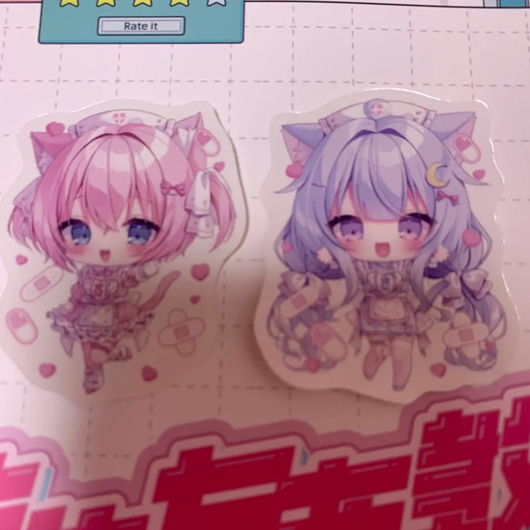 桃稚ちあ　直筆サイン入り　B2タペストリー　③ 桃稚ちあ B2タペストリー 差分ver - メルカリ