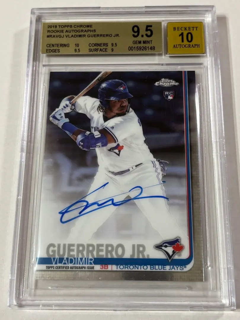 Thumbnail of [BGS 9.5] GUERRERO!! Guerrero Jr. Autographed Rookie Card
