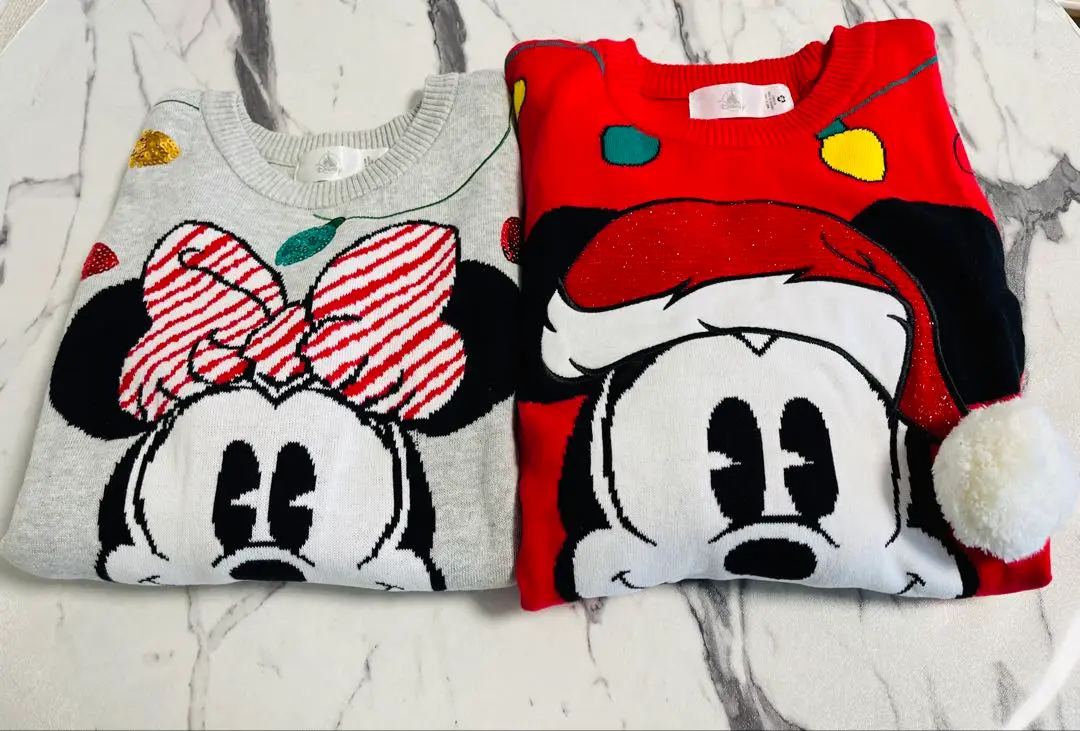 ディズニー　ストア　クリスマス　ミニー　セーター Disney（ニット/セーター）のフリマアイテム一覧