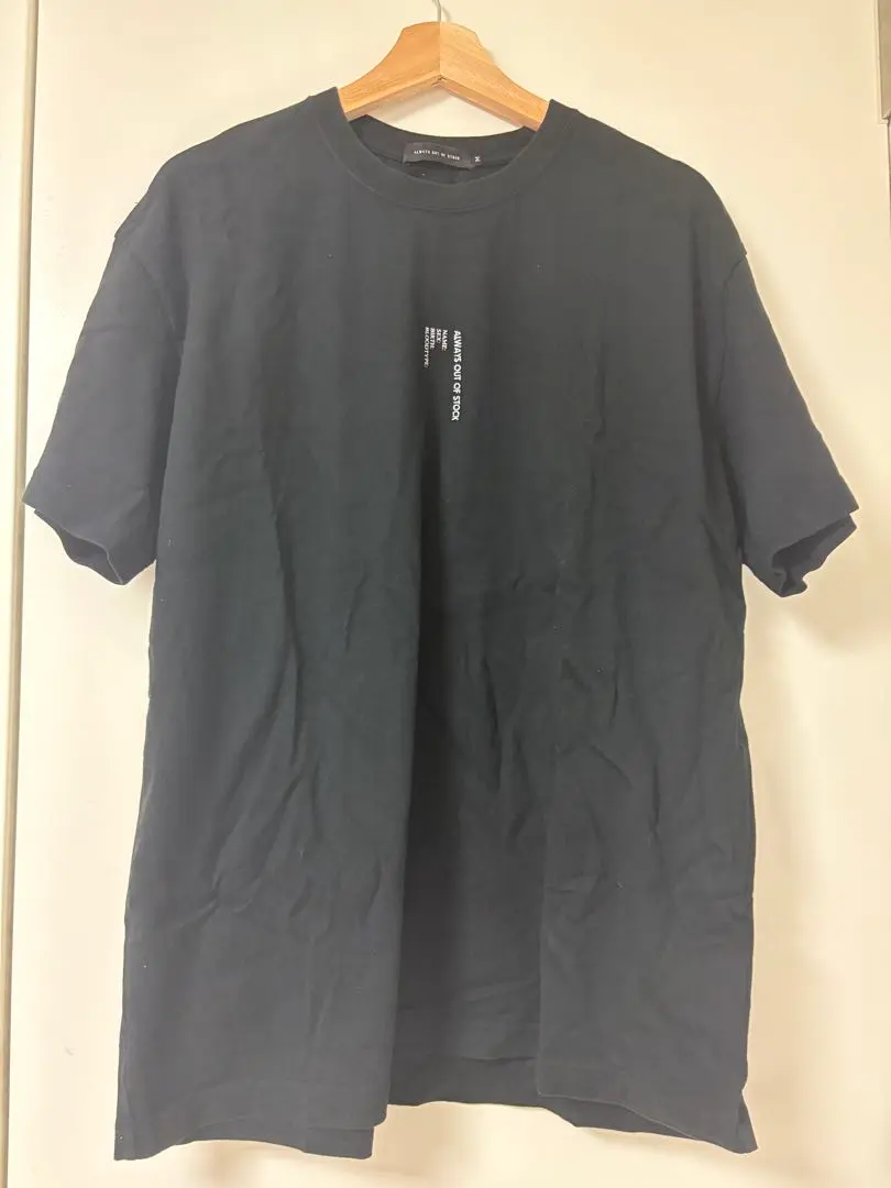 Thumbnail of ALWAYS OUT OF STOCK Black T-shirt M size