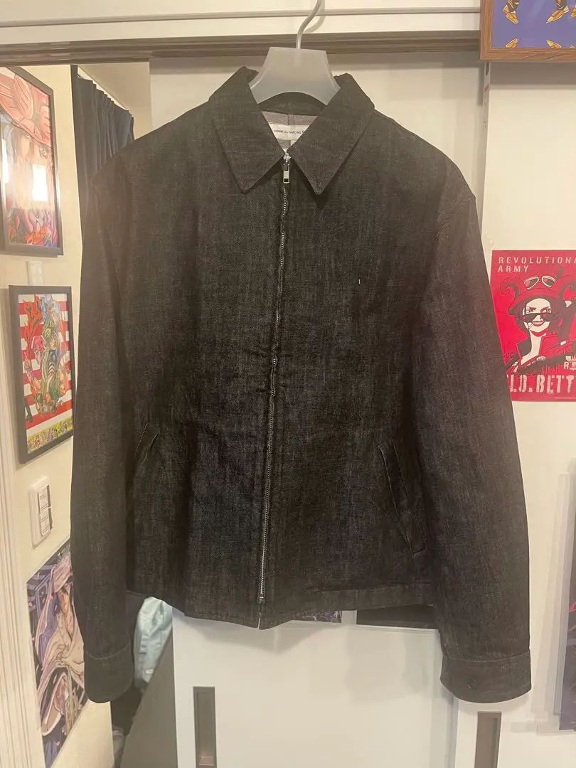 comme des garcons shirt フランス製　デニムブルゾン 2025年最新】COMME des GARCONS SHIRT Gジャン・デニム